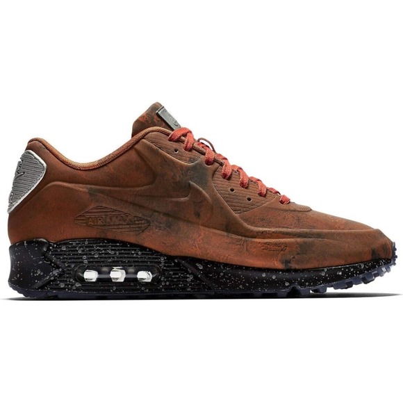 Nike Air Max 90 Mars Landing Stone Magma Orange Black New in Box Womens Size 6 - Picture 6 of 15
